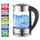 Ibrik elektrik Adler AD 1247, 1.7L, 2200W, xham transparent