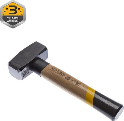 Çekiç Forte Tools, 2000 g, me bisht druri, i zi
