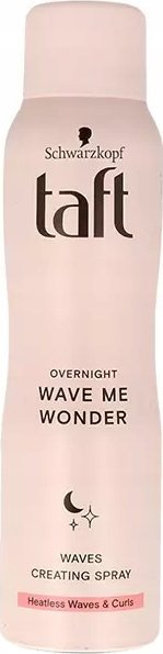 Sprej flokësh Schwarzkopf Taft Overnight Wave Me Wonder, për onde dhe kaçurrela, 150ml
