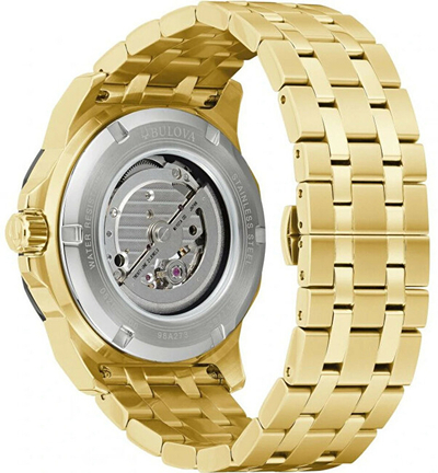 Orë dore për meshkuj Bulova Marine Star Automatic 98A273, e artë