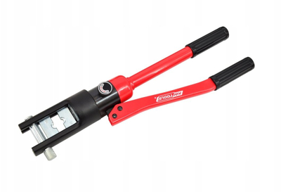 Shtypës hidraulik për terminale AWTOOLS 12T, 16-240mm², i kuq i zi