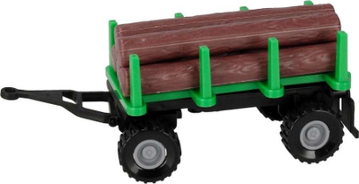 Traktor lodër Mega Creative My Ranch me rimorkjo, 25 cm, me drita edhe zë, shumëngjyrësh