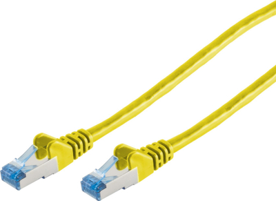 Kabllo rrjeti Shiverpeaks 75711-0.25Y, Cat6a S/FTP, 0.25 m, e verdhë
