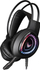 Гејминг слушалки Varr VH8010 Lite, со микрофон, RGB, црни