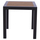 Tavolinë alumini 45×45×45.5 cm (HM5403.02), gri