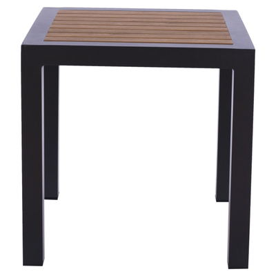 Tavolinë alumini 45×45×45.5 cm (HM5403.02), gri