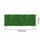 Gardh artificial Gardlov 25342, 5x0.5m, gjethe lisi, jeshil