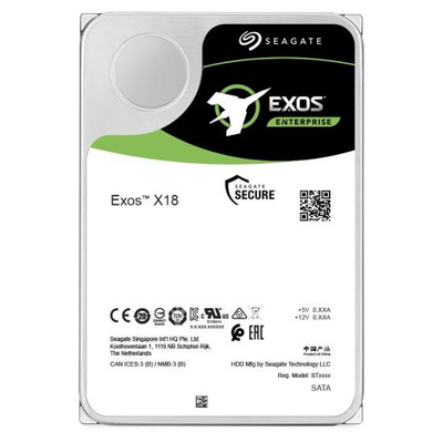 Hard Disk Seagate Exos X18, 16TB, SATA, 3.5"