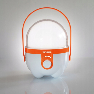 Llambë kampingu Tiross Camping LED 520lm, 3600mAh, e bardhë
