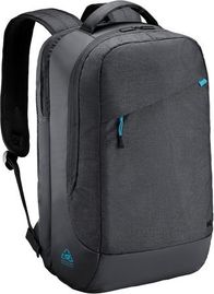 Çantë shpine Mobilis Trendy, për laptop, poliestër i papërshkueshëm nga uji, e zezë