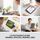 Këllëf tastierë me touchpad Logitech Folio Touch për iPad Air 11", Oxford Grey