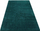 Tapet Carpet Elite Bottle Green Shaggy, 80x150cm, antirrëshqitës, jeshile e errët