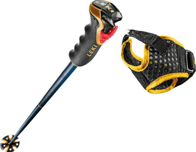 Bastun skijimi Leki Spitfire 3D, unisex, sistem Trigger 3D, i zi