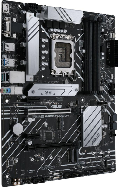 Pllakë amë Asus PRIME SERIES B660-PLUS D4, e zezë