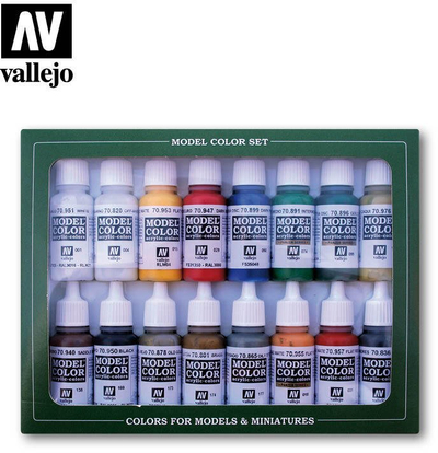Set bojërash akrilike Vallejo Model Color VJP70149, 17 ml, Napoleonic Colors, shumëngjyrësh