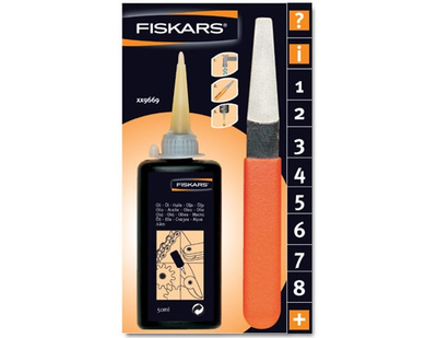 Komplet për mirëmbajtje të veglave Fiskars (1001640)