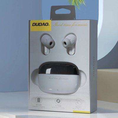 Kufje TWS Dudao U8 Pro, Bluetooth 5.3, bateri 5 orë, të bardha