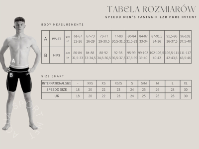 Rroba noti për burra Speedo Fastskin LZR Pure Intent 2.0 Jammer, për gara, blu me të verdhë