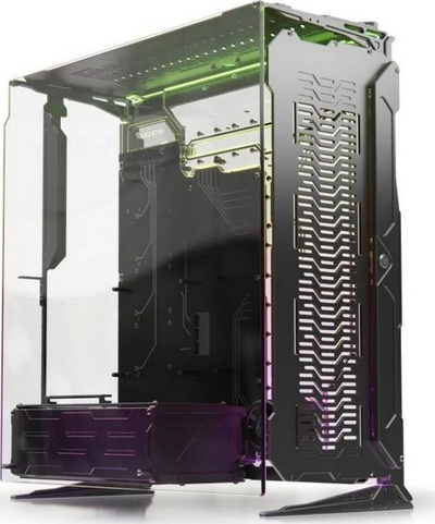 Куќиште за персонален компјутер Singularity Computers Spectre 3.0 Integra, Big Tower, интегрирана дистро плоча, сребрено