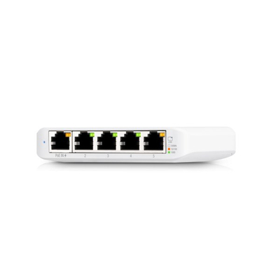 Switch i menaxhuar Ubiquiti UniFi USW Flex Mini, 5 porta Gigabit, PoE, i bardhë