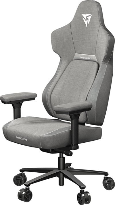 Karrige lojërash ThunderX3 CORE Armchair LOFT, ergonomike, me mbështetëse këmbësh, gri