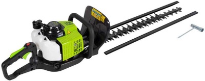 Gërshërë gardhi me benzinë Zipper 25.4 cc, motor 2‑goditës, 6.2 kg, jeshile e zezë