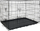 Kafaz metalik për kafshë Funfit Home&Office XXL, 107x70x77.5cm, palosshëm, i zi