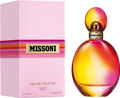 Parfum për femra Missoni Eau de Toilette, 100 ml, aromë floreale frutore, shumëngjyrësh