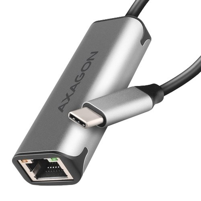 Мрежна картичка Axagon ADE-25R, 5 Gbit/s, USB Type C, сива