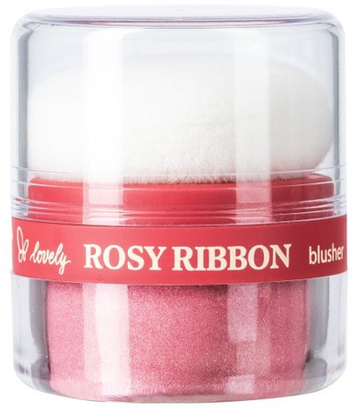 Blush Lovely Rosy Ribbon, pluhur, rozë me shkëlqim