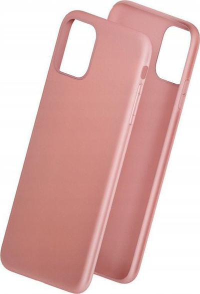 Mbulesë 3mk Matt Case Lychee për Apple iPhone X XS, mat, e zezë