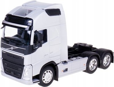 Model kamioni Volvo FH 500 Welly, 1:32, metal, argjendtë
