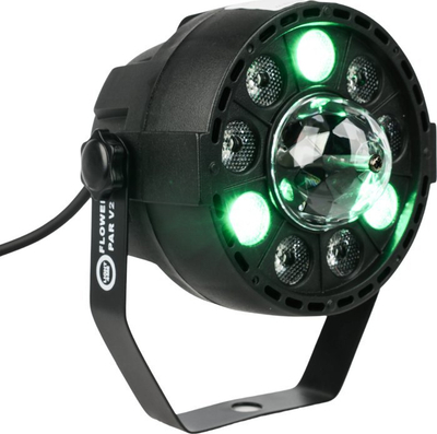 Projektor disko PAR LED RGB, DMX, efekte automatike, i zi
