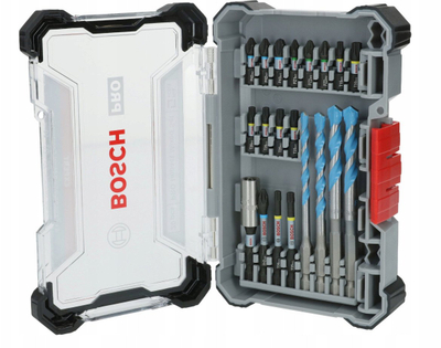 Set bosh Pro Impact Multiconstruction, 20 copë, për shpuarje dhe vidhosje