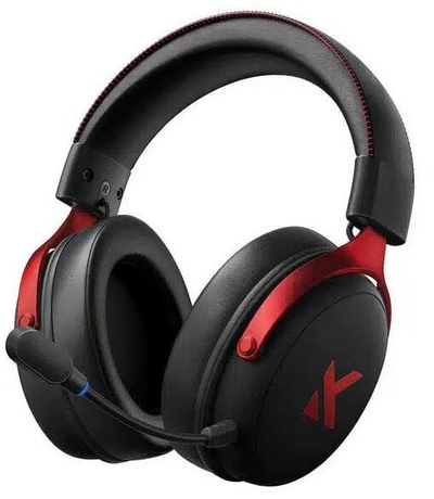 Kufje gaming Mchose HW-V9-4, wireless, me mikrofon, zi e kuqe