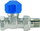 Valvul këndore termostatike Danfoss 90482070521, DN20, pararangosje, blu