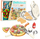 Set lodrash kuzhine Pizza Waffle, 23 copë, me vegla, shumëngjyrësh