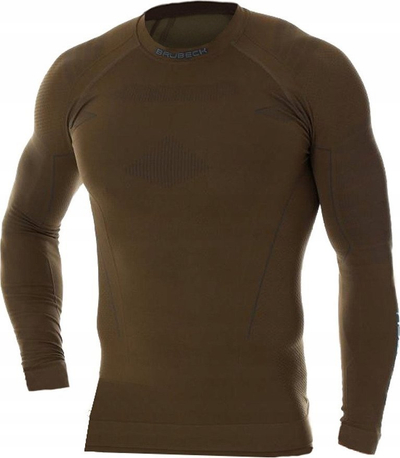Bluza termo Brubeck LS14860 Ranger Thermo, për burra, XXL, khaki