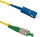 Kabllo optike Qoltec Patchcord FC/APC në SC/UPC, singlemode 9/125 G652D, simplex 15m, e verdhë