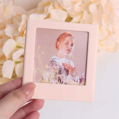 Kornizë magnetike LoveInstant për frigorifer, për Fujifilm Instax Square, rozë