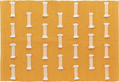 Tapet pambuku Douceur d'intérieur Cotton Rug, 50x80 cm, boho, i verdhë