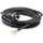 Kabllo elektrike H07RN F 3G 1.5 mm², prizë EU, 4.5 m, e zezë