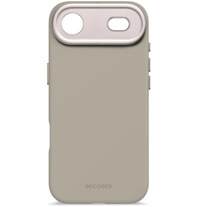 Mbulesë silikoni Decoded për Apple iPhone Air, kompatibile me MagSafe, bezhë