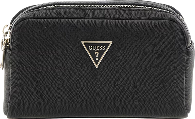 Çantë kozmetike për femra Guess, e zezë
