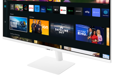 Monitor Samsung M50C, 27\", VA, FHD, i bardhë