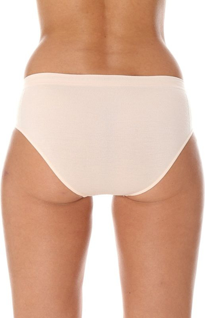 Женски долен веш Brubeck Classic Comfort Wool Hipster HI10080, термоактивен, мешавина од мерино волна, беж, L