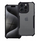 Futera mbrojtëse për iPhone 16 Pro Max, kundër rënies, transparente, e zezë