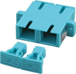 Konektor fibër optike EFB Elektronik 53356.1, SC, multi mode, ngjyrë turkez