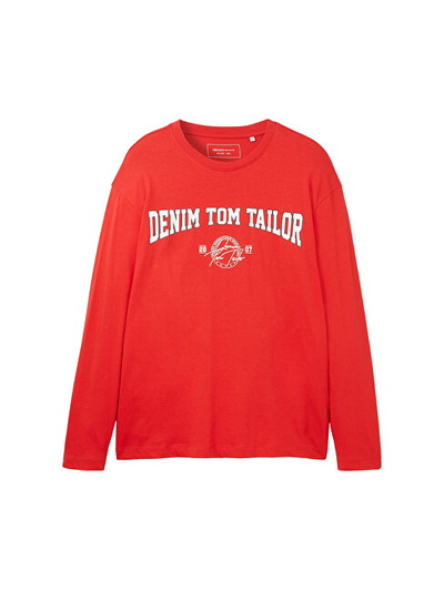 Bluzë për meshkuj Tom Tailor, e kuqe