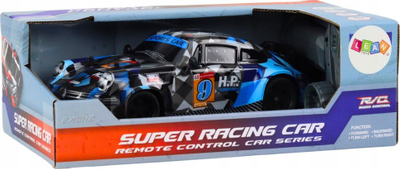 Makinë me pult LEAN TOYS 1:18, rrota gome, 23 cm, blu